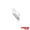Extreme Max Extreme Max 3005.3846 Universal Mount Aluminum Dock Stair - 6-Step 3005.3846 - alternate 2